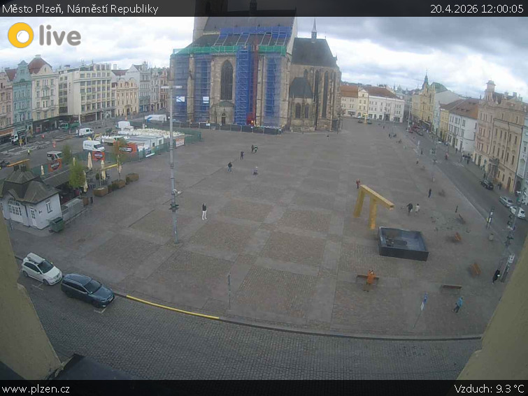 Město Plzeň - Náměstí Republiky - 20.4.2026 v 12:00