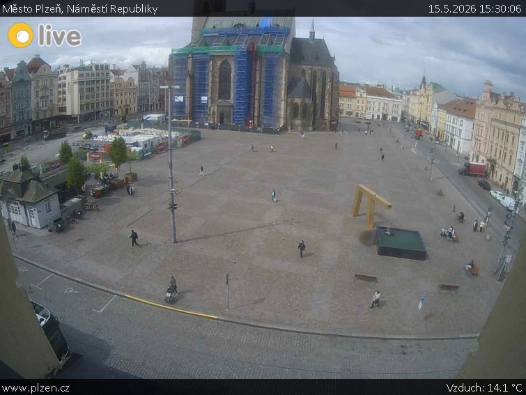 Město Plzeň - Náměstí Republiky - 15.5.2026 v 15:30