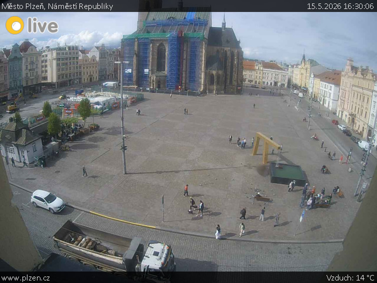 Město Plzeň - Náměstí Republiky - 15.5.2026 v 16:30