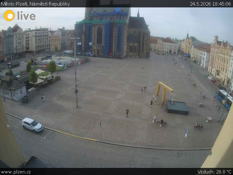 Město Plzeň - Náměstí Republiky - 24.5.2026 v 18:45