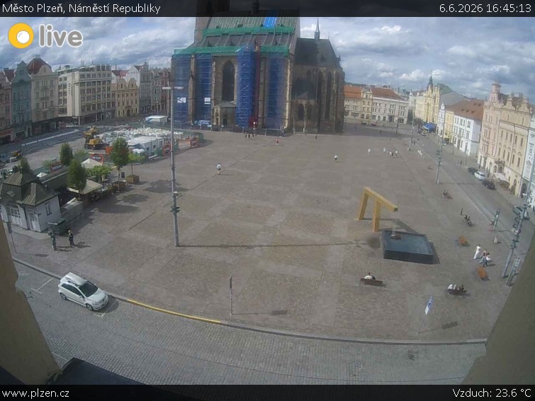 Město Plzeň - Náměstí Republiky - 6.6.2026 v 16:45