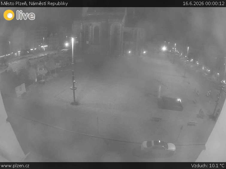 Město Plzeň - Náměstí Republiky - 16.6.2026 v 00:00