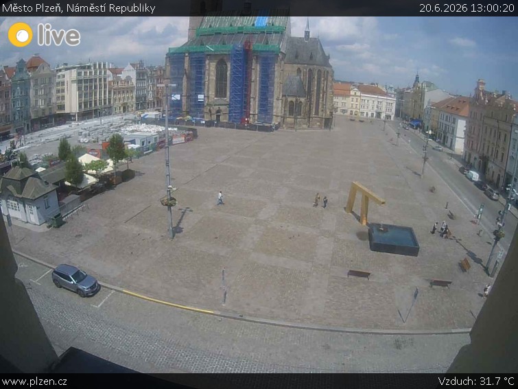 Město Plzeň - Náměstí Republiky - 20.6.2026 v 13:00