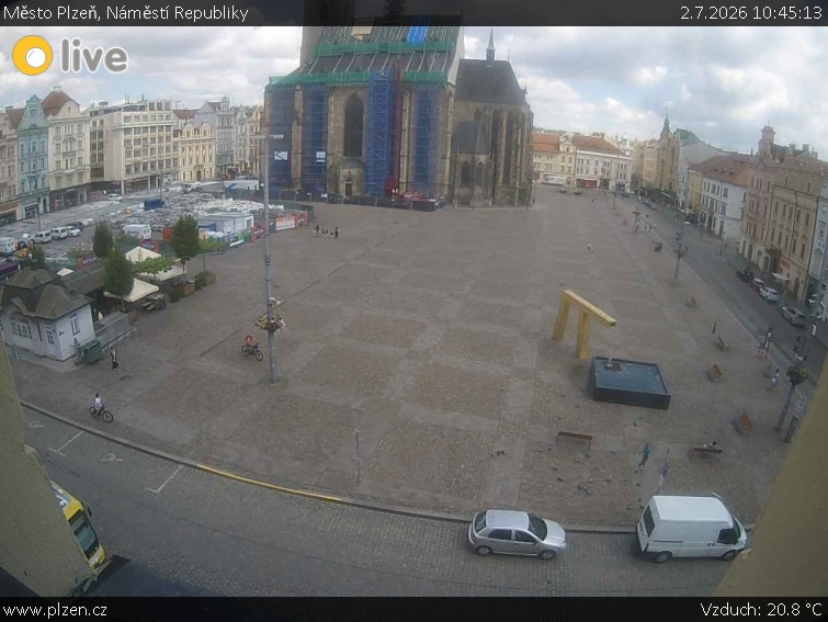 Město Plzeň - Náměstí Republiky - 2.7.2026 v 10:45