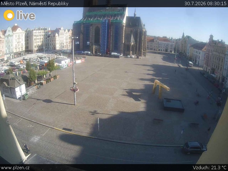 Město Plzeň - Náměstí Republiky - 30.7.2026 v 08:30