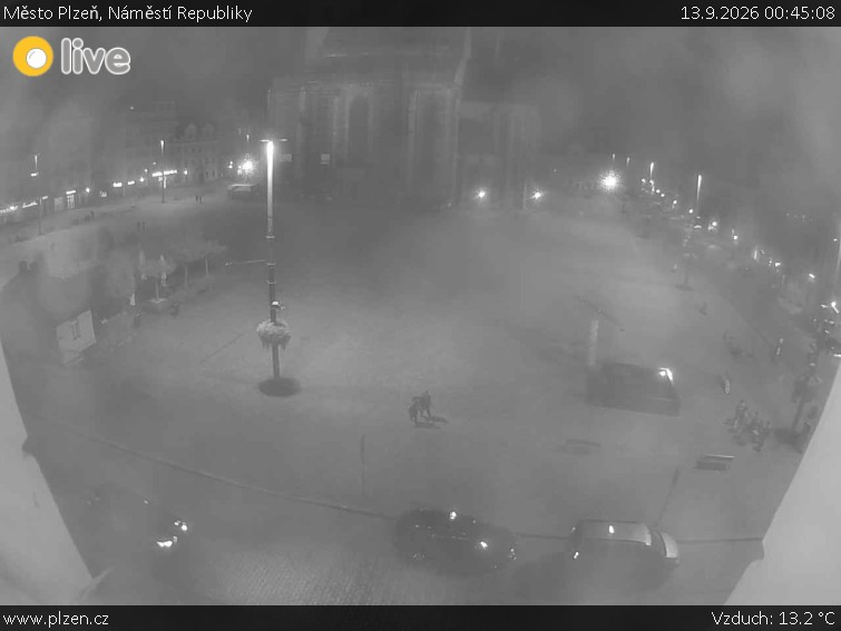 Město Plzeň - Náměstí Republiky - 13.9.2026 v 00:45