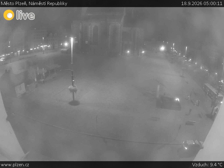 Město Plzeň - Náměstí Republiky - 18.9.2026 v 05:00