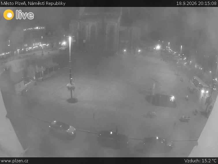 Město Plzeň - Náměstí Republiky - 18.9.2026 v 20:15