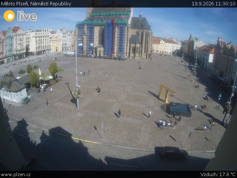 Město Plzeň - Náměstí Republiky - 19.9.2026 v 11:30