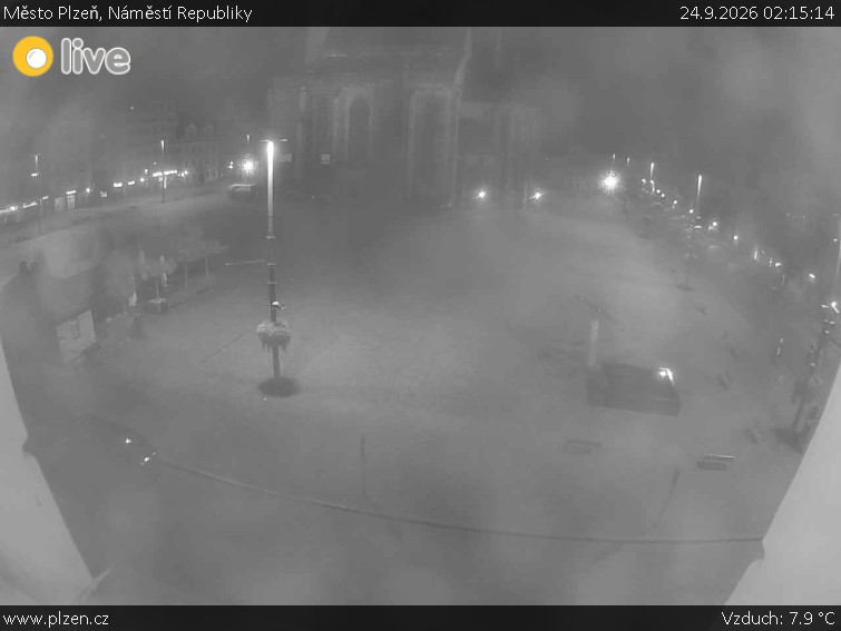 Město Plzeň - Náměstí Republiky - 24.9.2026 v 02:15
