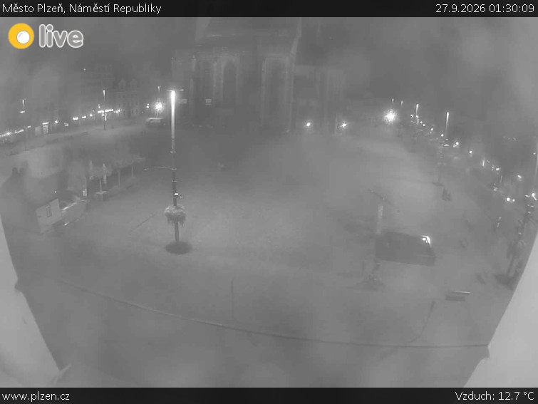Město Plzeň - Náměstí Republiky - 27.9.2026 v 01:30