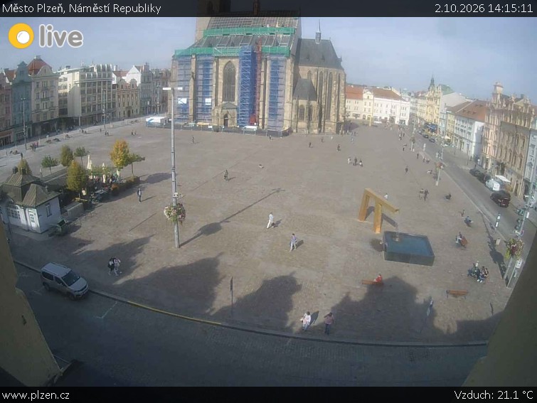 Město Plzeň - Náměstí Republiky - 2.10.2026 v 14:15