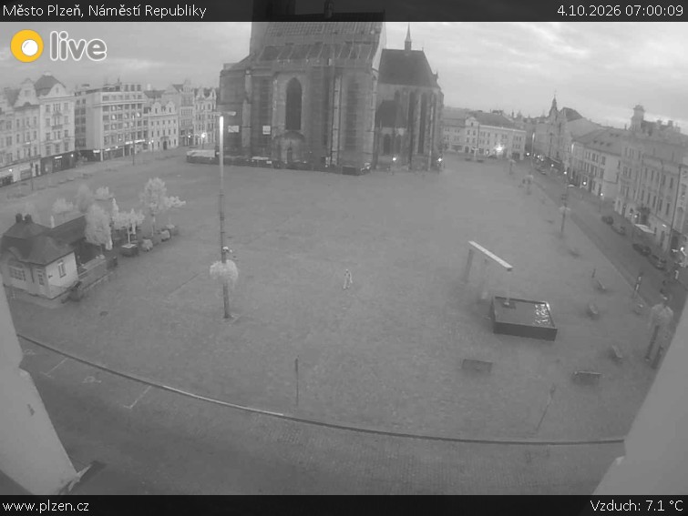 Město Plzeň - Náměstí Republiky - 4.10.2026 v 07:00