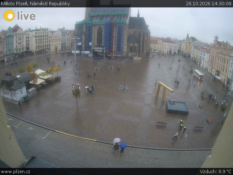 Město Plzeň - Náměstí Republiky - 28.10.2026 v 14:30