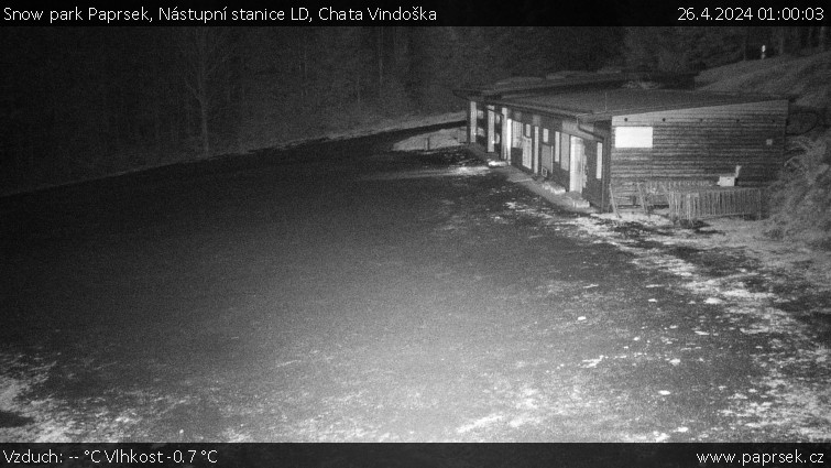 Snow park Paprsek - Nástupní stanice LD, Chata Vindoška - 26.4.2024 v 01:00