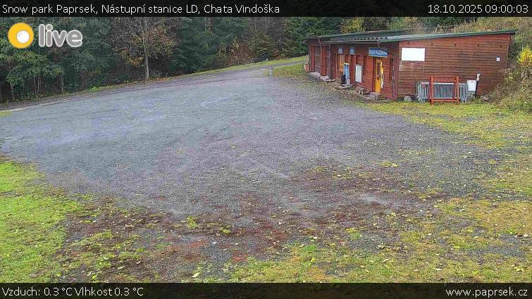 Snow park Paprsek - Nástupní stanice LD, Chata Vindoška - 18.10.2025 v 09:00 Snow park Paprsek - Nástupní stanice LD, Chata Vindoška - 18.10.2025 v 09:00