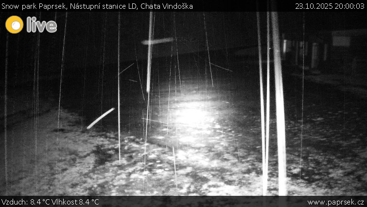 Snow park Paprsek - Nástupní stanice LD, Chata Vindoška - 23.10.2025 v 20:00 Snow park Paprsek - Nástupní stanice LD, Chata Vindoška - 23.10.2025 v 20:00