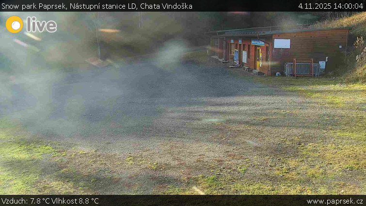 Snow park Paprsek - Nástupní stanice LD, Chata Vindoška - 4.11.2025 v 14:00