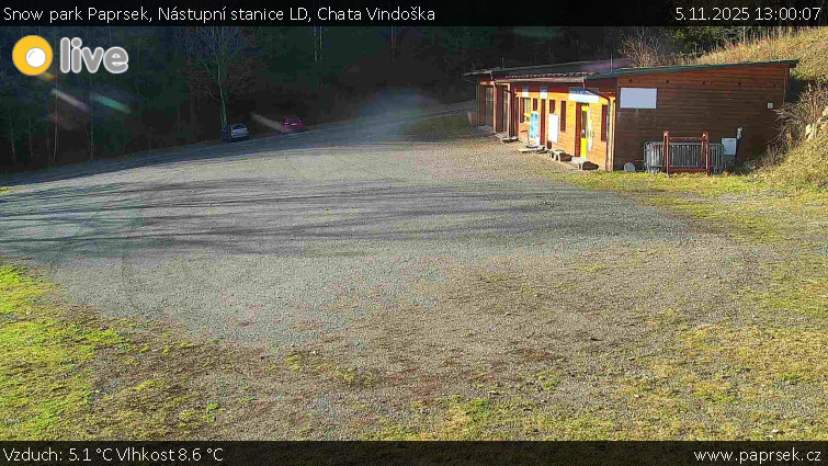 Snow park Paprsek - Nástupní stanice LD, Chata Vindoška - 5.11.2025 v 13:00