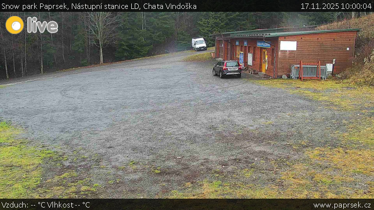 Snow park Paprsek - Nástupní stanice LD, Chata Vindoška - 17.11.2025 v 10:00