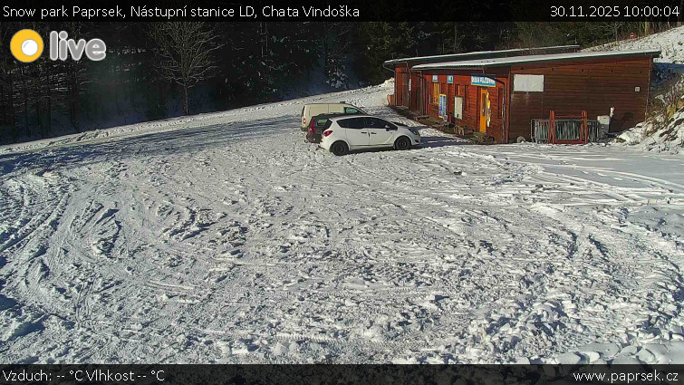 Snow park Paprsek - Nástupní stanice LD, Chata Vindoška - 30.11.2025 v 10:00