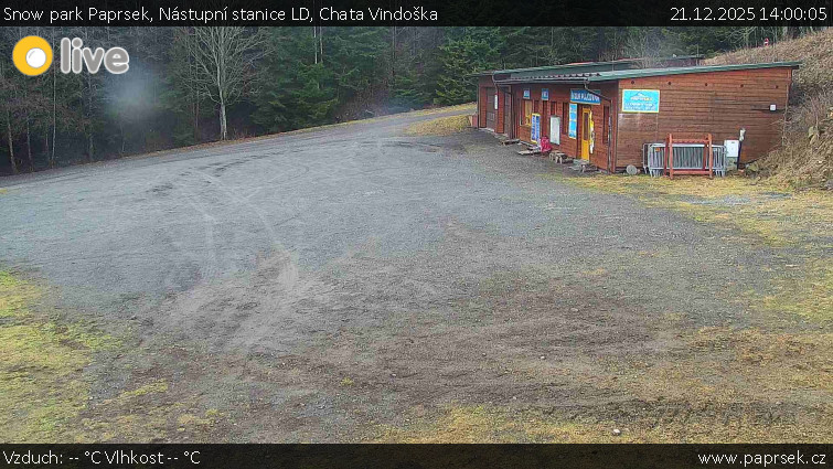 Snow park Paprsek - Nástupní stanice LD, Chata Vindoška - 21.12.2025 v 14:00