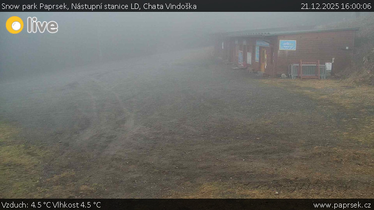 Snow park Paprsek - Nástupní stanice LD, Chata Vindoška - 21.12.2025 v 16:00
