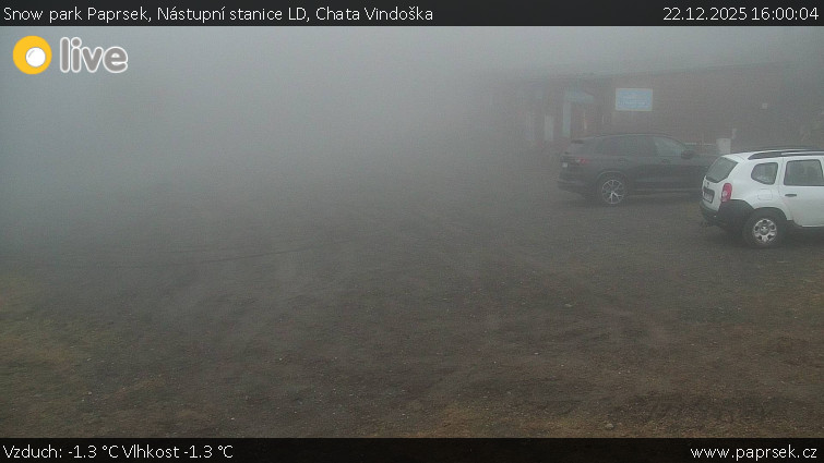 Snow park Paprsek - Nástupní stanice LD, Chata Vindoška - 22.12.2025 v 16:00