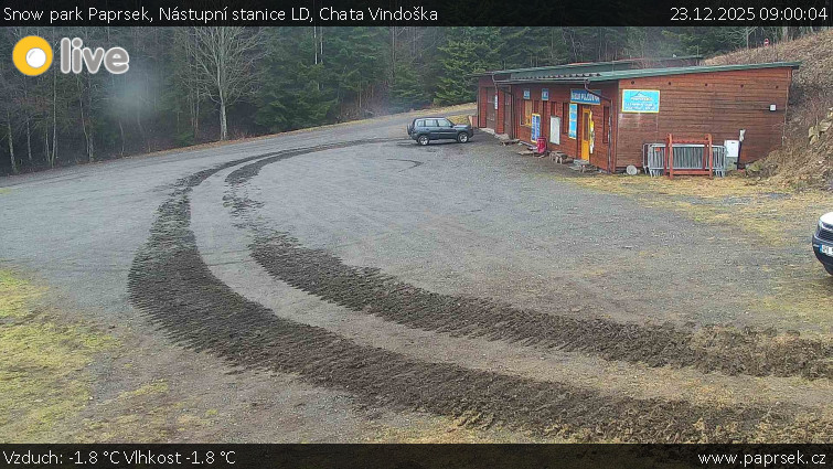 Snow park Paprsek - Nástupní stanice LD, Chata Vindoška - 23.12.2025 v 09:00