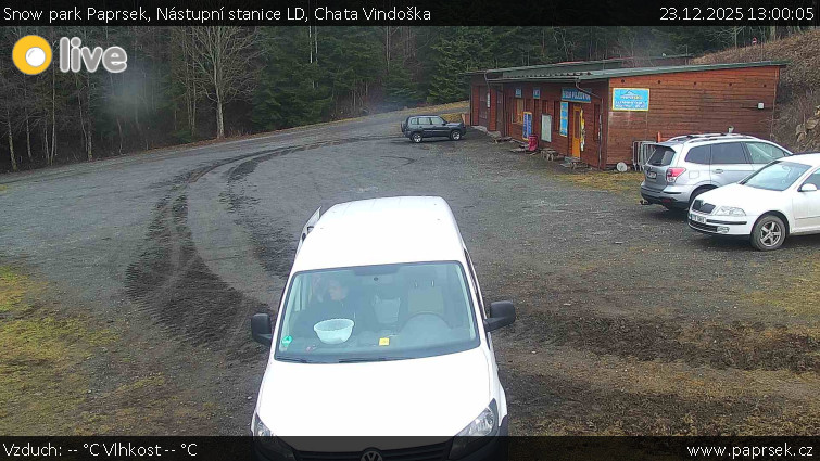 Snow park Paprsek - Nástupní stanice LD, Chata Vindoška - 23.12.2025 v 13:00
