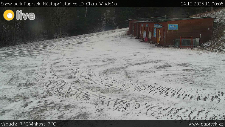 Snow park Paprsek - Nástupní stanice LD, Chata Vindoška - 24.12.2025 v 11:00