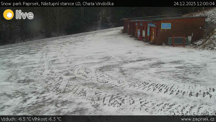 Snow park Paprsek - Nástupní stanice LD, Chata Vindoška - 24.12.2025 v 12:00