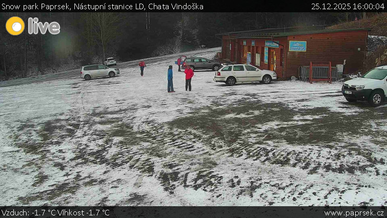 Snow park Paprsek - Nástupní stanice LD, Chata Vindoška - 25.12.2025 v 16:00