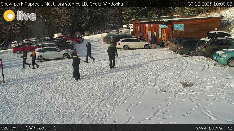 Snow park Paprsek - Nástupní stanice LD, Chata Vindoška - 30.12.2025 v 10:00