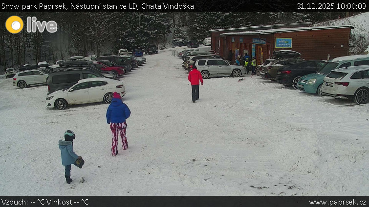 Snow park Paprsek - Nástupní stanice LD, Chata Vindoška - 31.12.2025 v 10:00