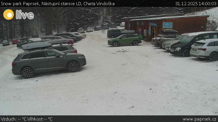 Snow park Paprsek - Nástupní stanice LD, Chata Vindoška - 31.12.2025 v 14:00