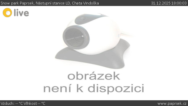 Snow park Paprsek - Nástupní stanice LD, Chata Vindoška - 31.12.2025 v 18:00