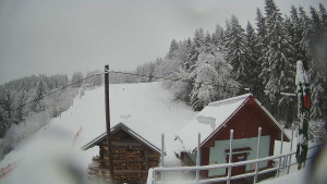 Skiareál Třeštík - Hlavní sjezdovka - 1.1.2024 v 12:00 Skiareál Třeštík - Hlavní sjezdovka - 1.1.2024 v 12:00