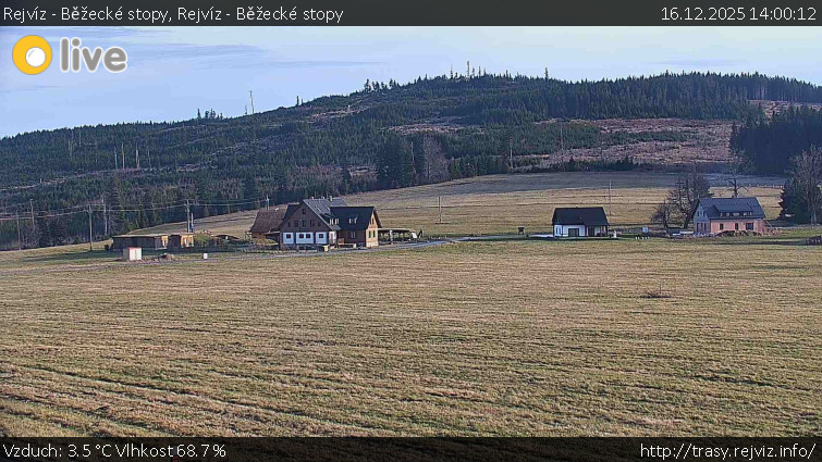 Rejvíz - Běžecké stopy - Rejvíz - Běžecké stopy - 16.12.2025 v 14:00