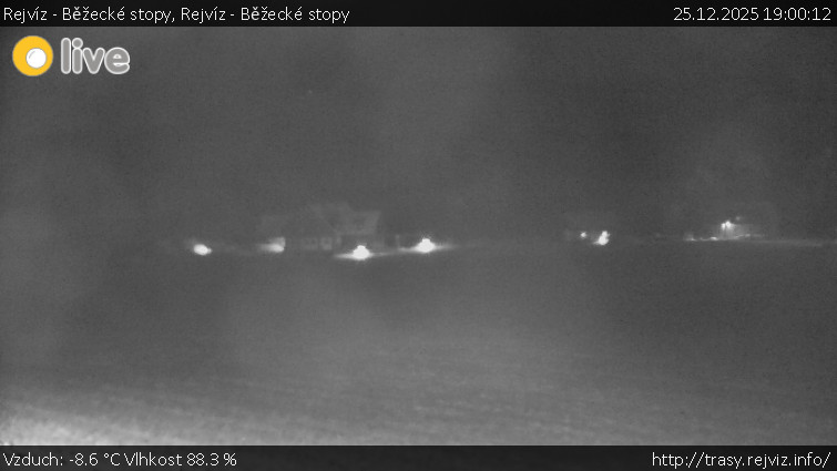 Rejvíz - Běžecké stopy - Rejvíz - Běžecké stopy - 25.12.2025 v 19:00