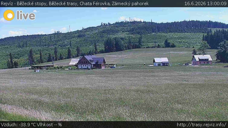 Rejvíz - Běžecké stopy - Běžecké trasy, Chata Férovka, Zámecký pahorek - 16.6.2026 v 13:00