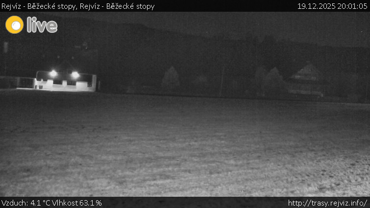 Rejvíz - Běžecké stopy - Rejvíz - Běžecké stopy - 19.12.2025 v 20:01