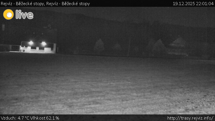 Rejvíz - Běžecké stopy - Rejvíz - Běžecké stopy - 19.12.2025 v 22:01