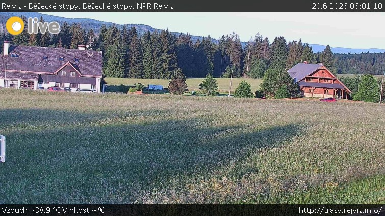 Rejvíz - Běžecké stopy - Běžecké stopy, NPR Rejvíz - 20.6.2026 v 06:01