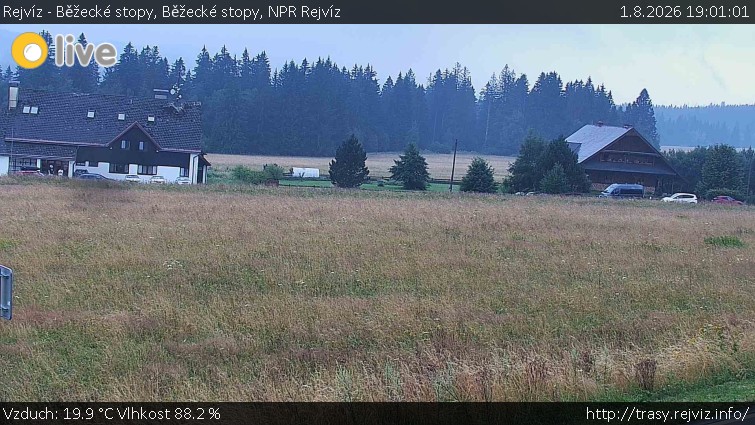 Rejvíz – Langlaufloipen - Langlaufloipen, Naturreservat Rejvíz - 1.8.2026 v 19:01
