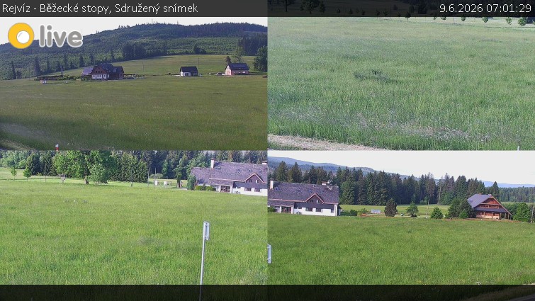 Rejvíz - Běžecké stopy - Sdružený snímek - 9.6.2026 v 07:01
