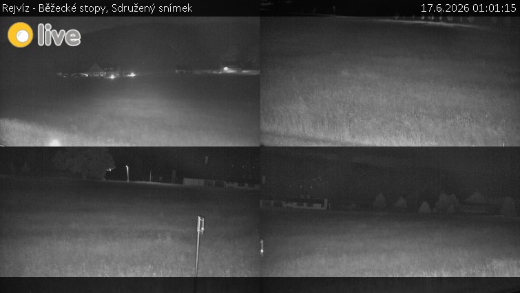 Rejvíz - Cross-country ski trails - Composite image - 17.6.2026 v 01:01
