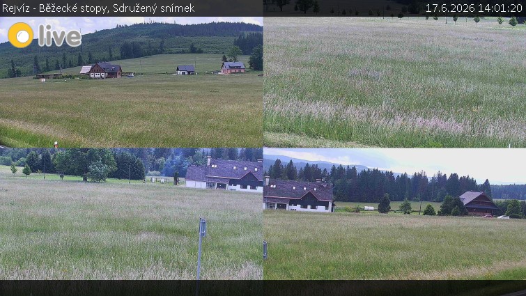 Rejvíz – Langlaufloipen - Kompositbild - 17.6.2026 v 14:01