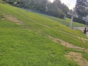 Skiareál Mosty u Jablunkova - Spodní část sjezdovky č. 1  - 19.7.2025 v 13:00