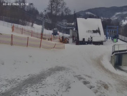 Spodní část sjezdovky č. 1 